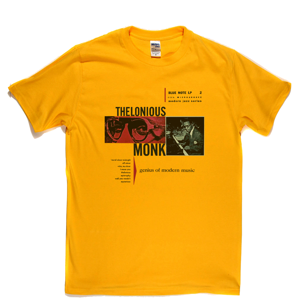 Thelonious Monk Genius Of Modern Music T-Shirt