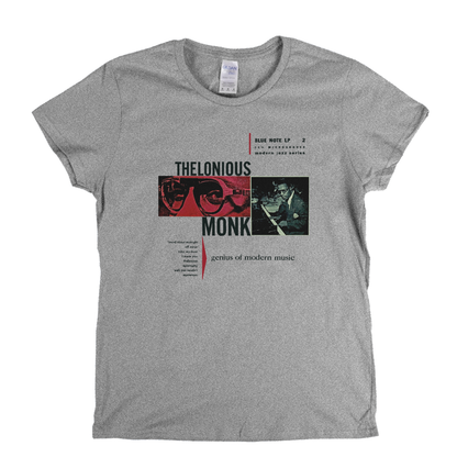 Thelonious Monk Genius Of Modern Music Womens T-Shirt