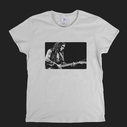 Terry Reid Live Guitar Womens T-Shirt