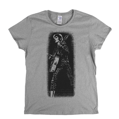 David Bowie 1972 Ad Womens T-Shirt