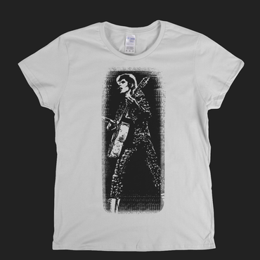 David Bowie 1972 Ad Womens T-Shirt