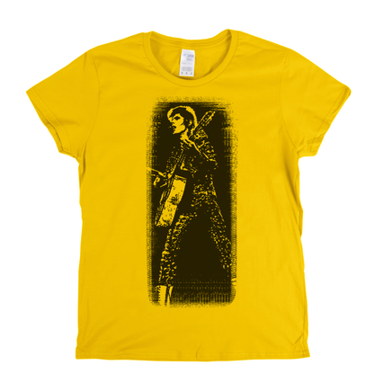 David Bowie 1972 Ad Womens T-Shirt