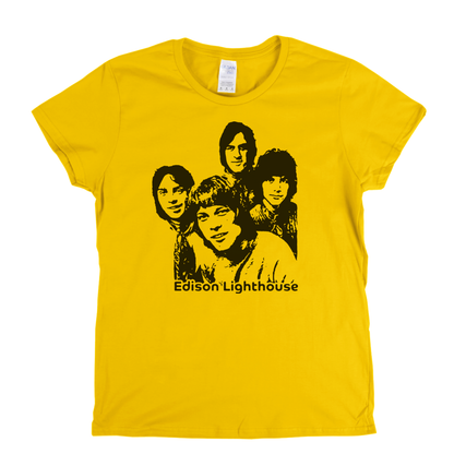 Portrait Of Edison Lighthouse Womens T-Shirt