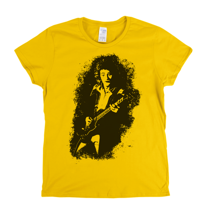 Zal Cleminson Live Guitar Womens T-Shirt