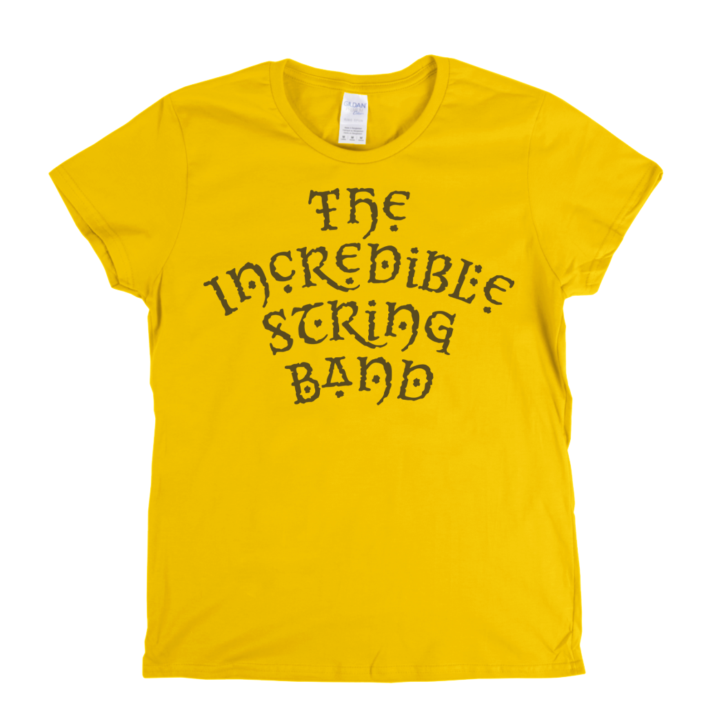 The Incredible String Band Text Womens T-Shirt