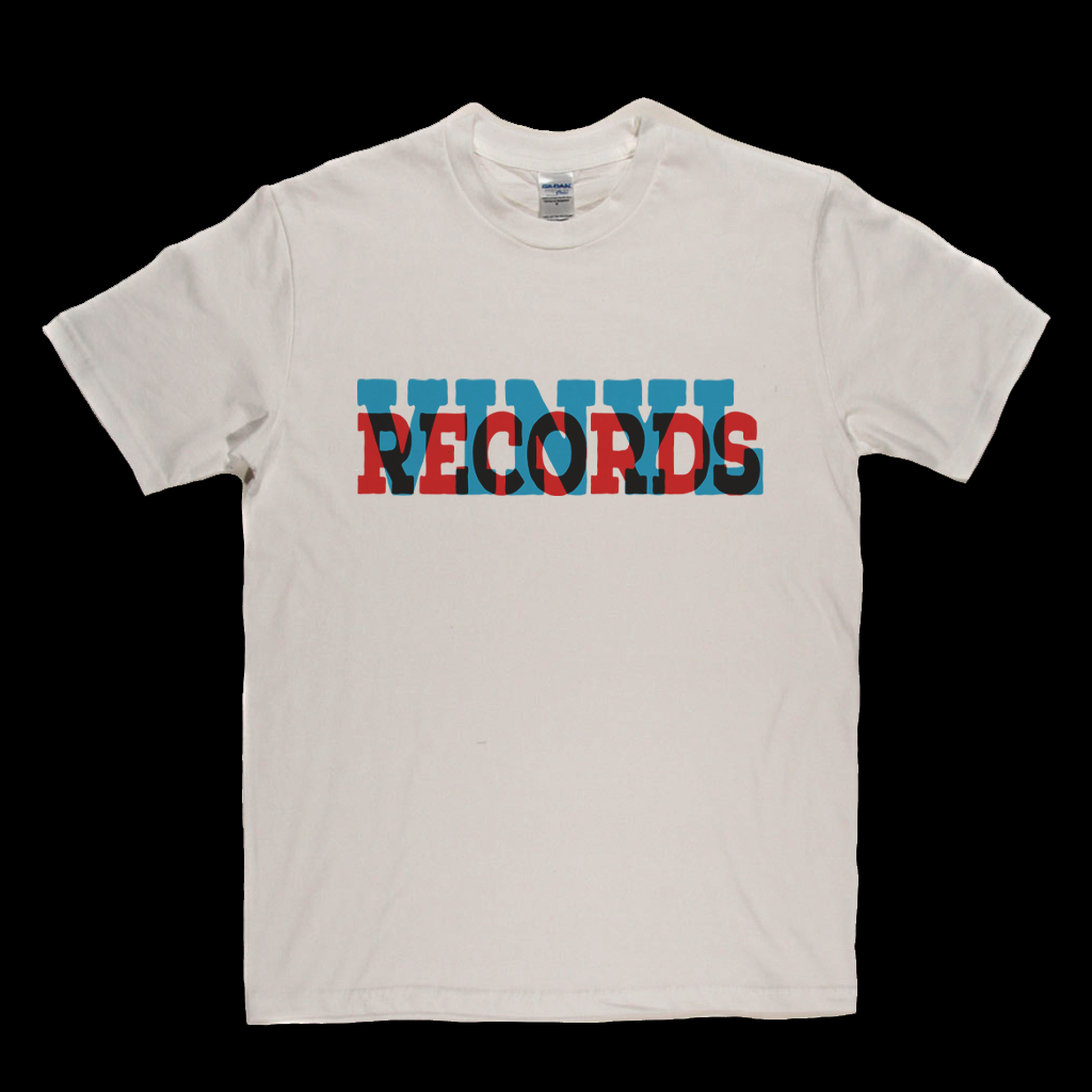 Vinyl Records Banner T-Shirt