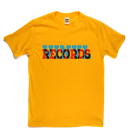 Vinyl Records Banner T-Shirt