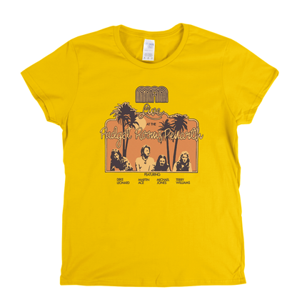 Man Live At The Padget Rooms Womens T-Shirt