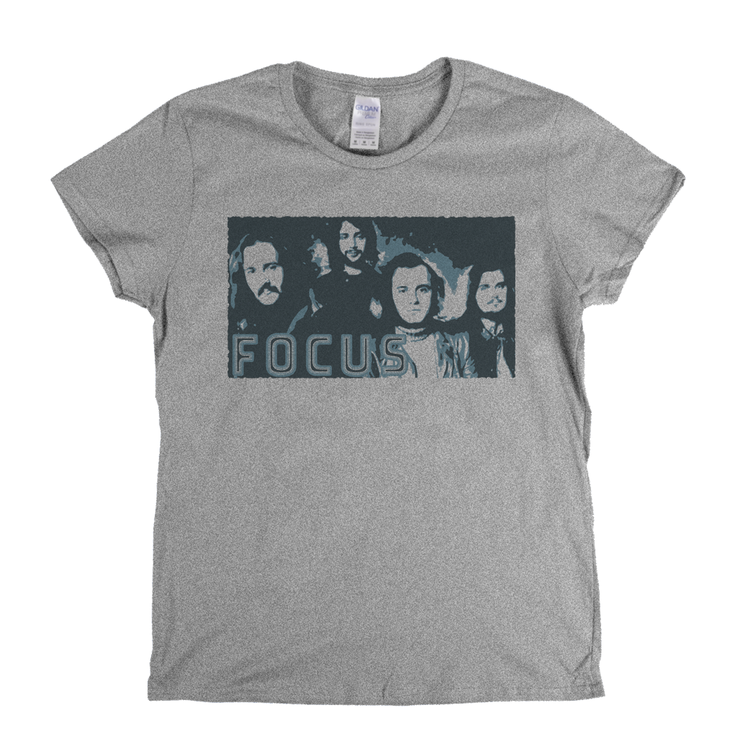 Portrait Of Focus Womens T-Shirt