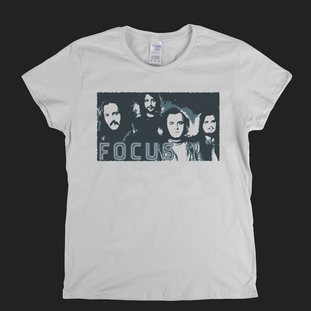 Portrait Of Focus Womens T-Shirt
