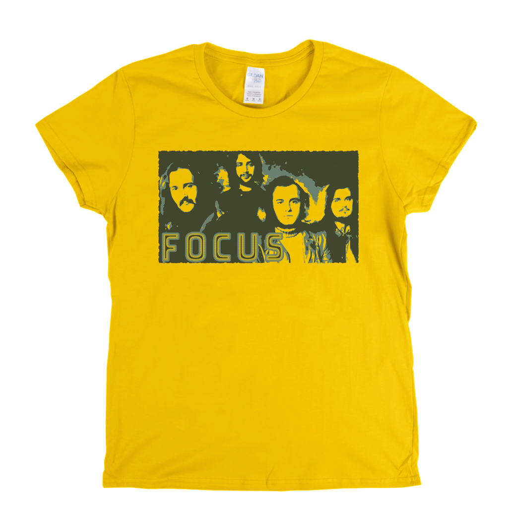 Portrait Of Focus Womens T-Shirt