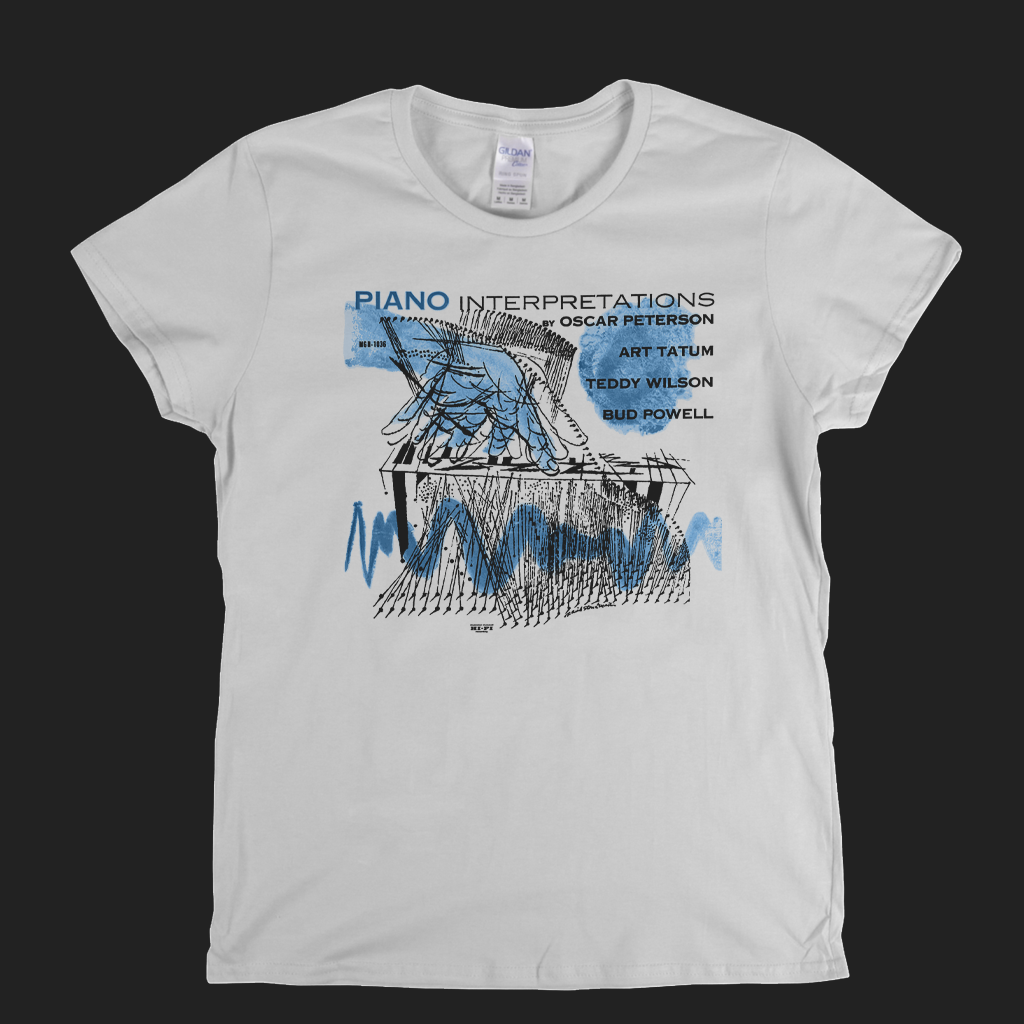 Oscar Peterson - Piano Interpretations Womens T-Shirt