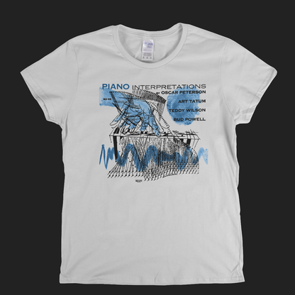 Oscar Peterson - Piano Interpretations Womens T-Shirt