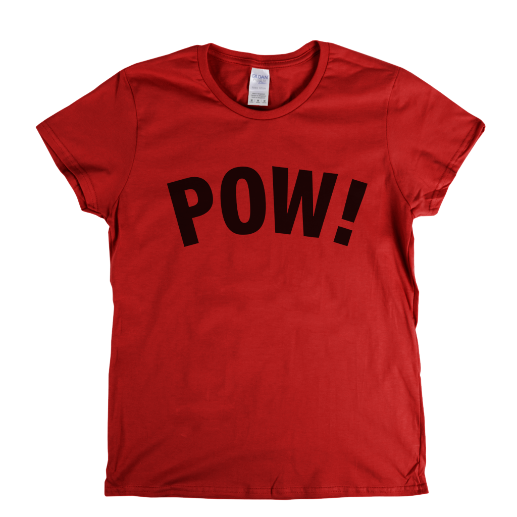 Inspired By The Who 65 Keith Moon Pow Womens T-Shirt