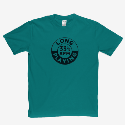 Long Playing 33 Badge T-Shirt