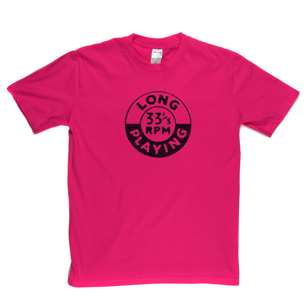 Long Playing 33 Badge T-Shirt