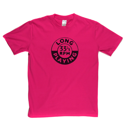 Long Playing 33 Badge T-Shirt