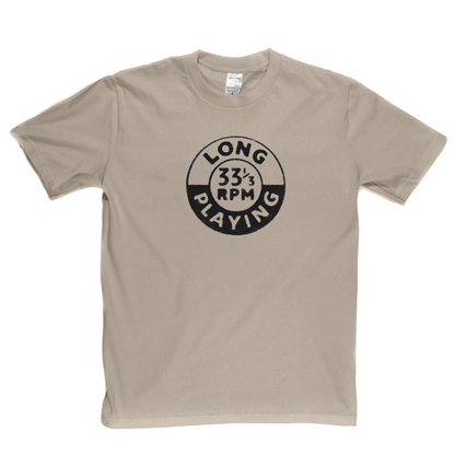 Long Playing 33 Badge T-Shirt