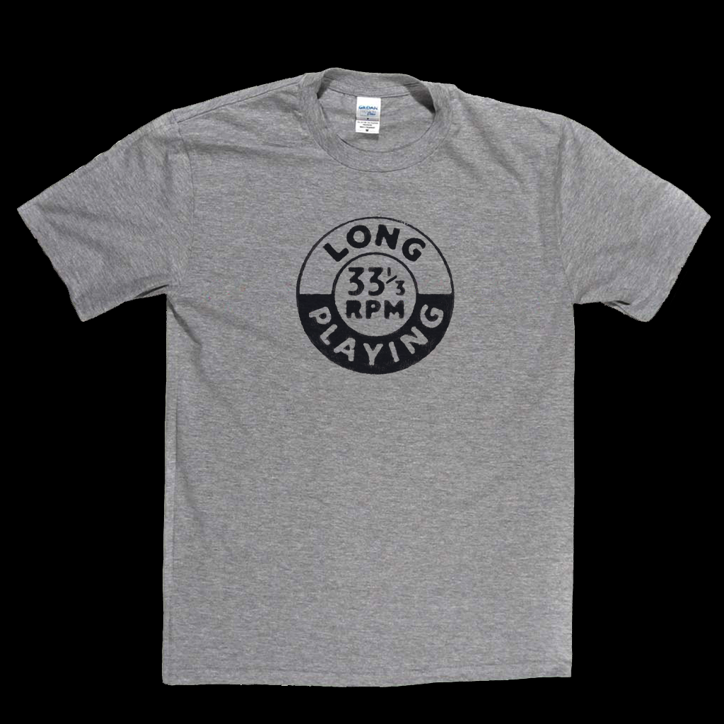 Long Playing 33 Badge T-Shirt