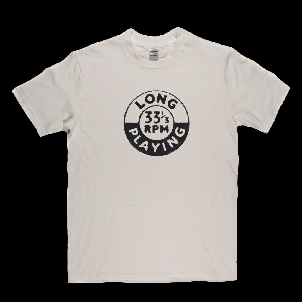 Long Playing 33 Badge T-Shirt