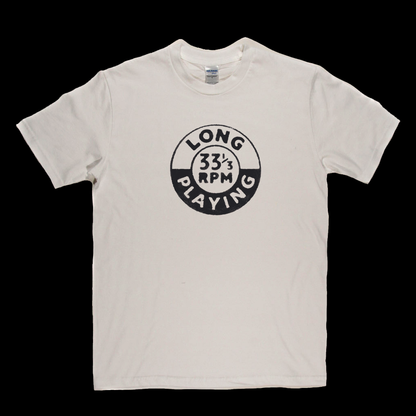 Long Playing 33 Badge T-Shirt