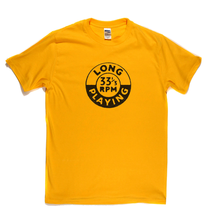 Long Playing 33 Badge T-Shirt