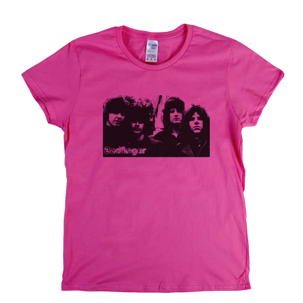 Portrait Of Badfinger Womens T-Shirt