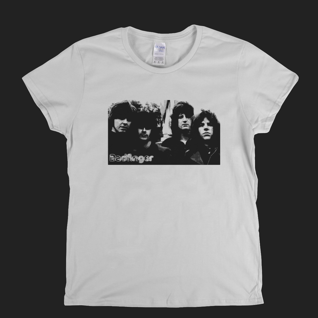Portrait Of Badfinger Womens T-Shirt