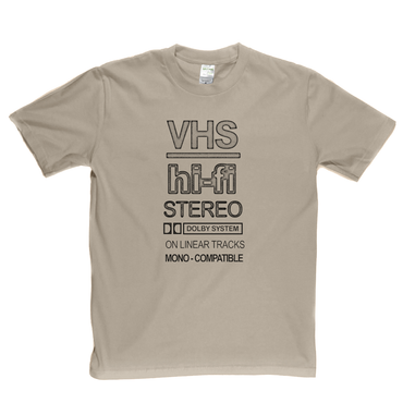VHS Hi-Fi Stereo T-Shirt