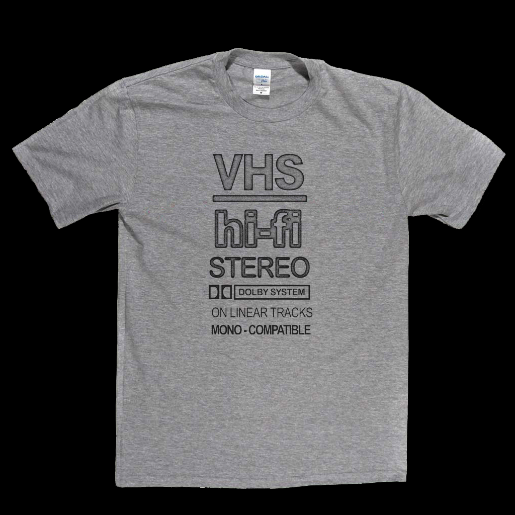 VHS Hi-Fi Stereo T-Shirt
