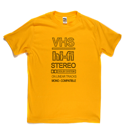 VHS Hi-Fi Stereo T-Shirt