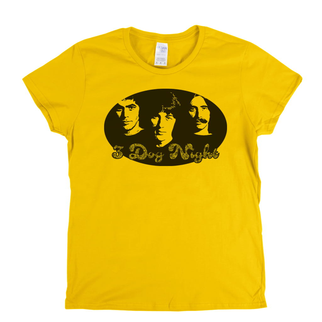 Portrait Of 3 Dog Night Womens T-Shirt