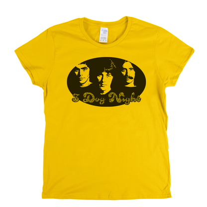 Portrait Of 3 Dog Night Womens T-Shirt