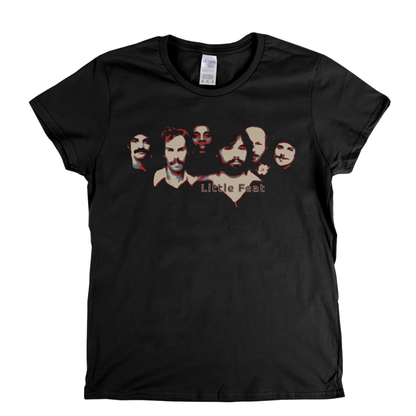 Portrait Of Little Feat Womens T-Shirt
