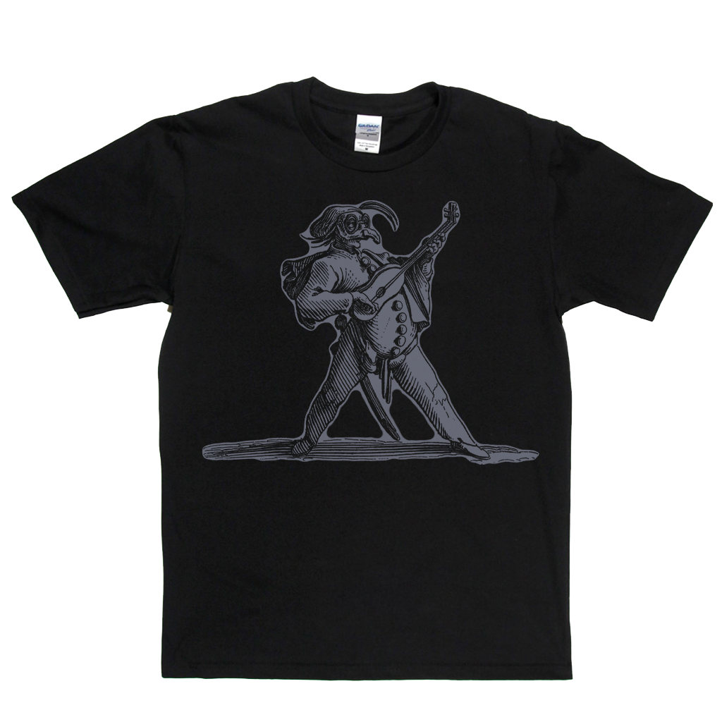 The Masked Comedian Playing The Guitar T-Shirt