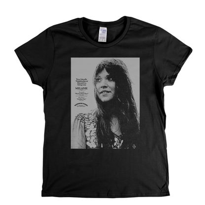 Melanie Poster Womens T-Shirt