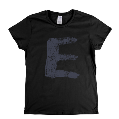 Letter E Womens T-Shirt
