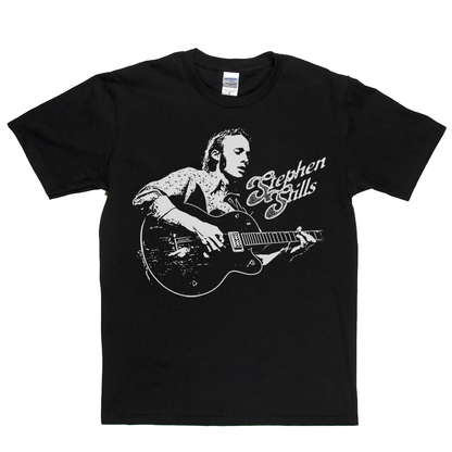 Stephen Stills Guitar Portait T-Shirt