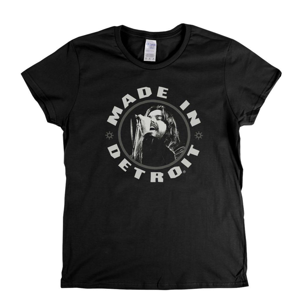 Bob Seger Made In Detroit Womens T-Shirt