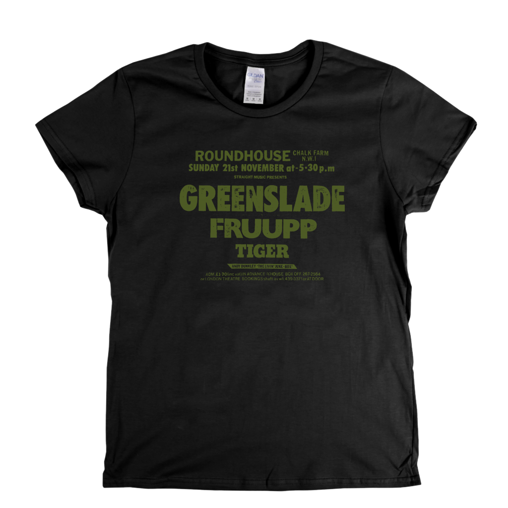 Greenslade Fruupp Poster Womens T-Shirt