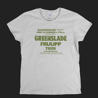 Greenslade Fruupp Poster Womens T-Shirt