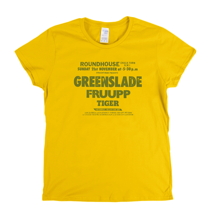 Greenslade Fruupp Poster Womens T-Shirt