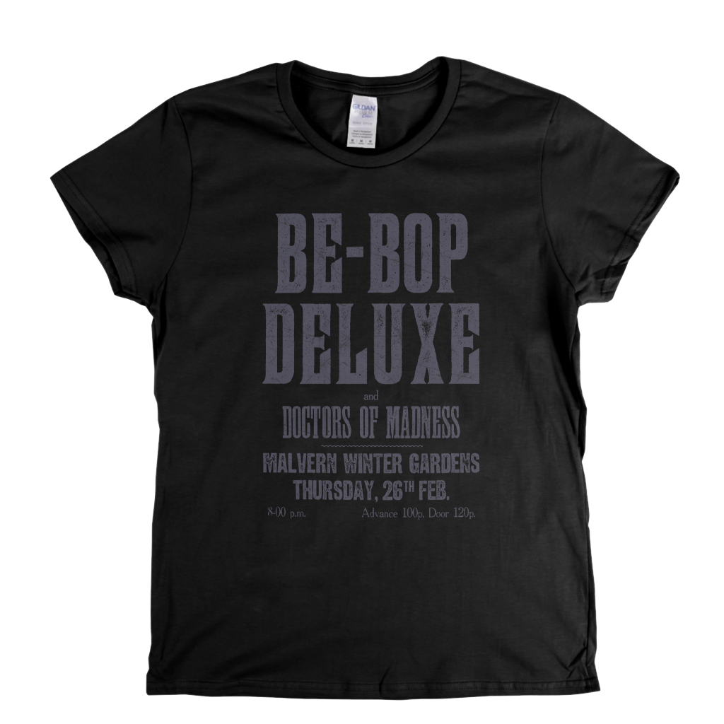 Be Bop Deluxe Poster Womens T-Shirt