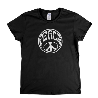 Peace Badge Womens T-Shirt