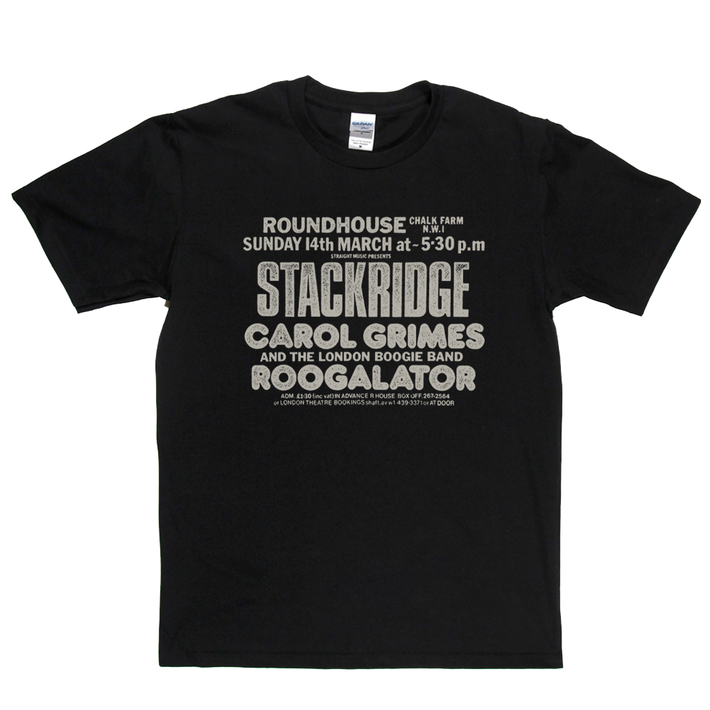 Stackridge Roundhouse Poster T-Shirt