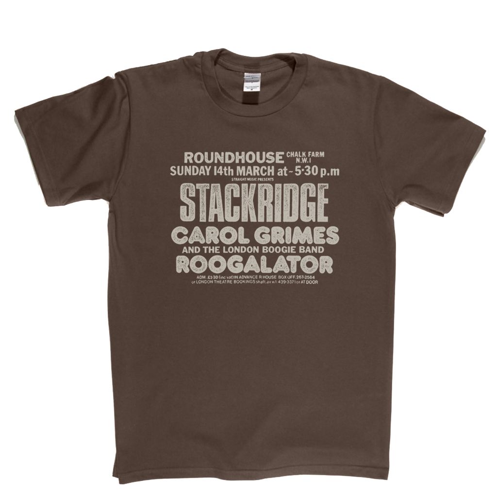 Stackridge Roundhouse Poster T-Shirt