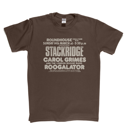 Stackridge Roundhouse Poster T-Shirt