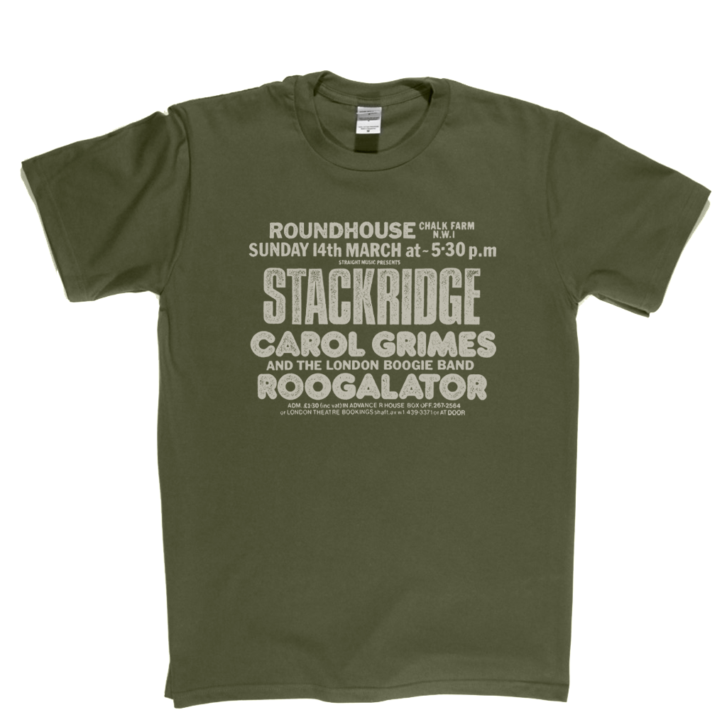 Stackridge Roundhouse Poster T-Shirt