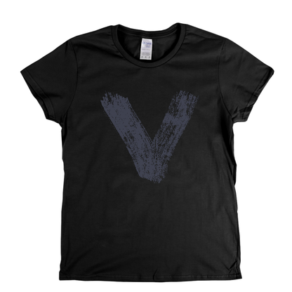 Letter V Womens T-Shirt
