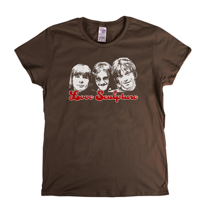 Portrait Of Love Sculpture Womens T-Shirt